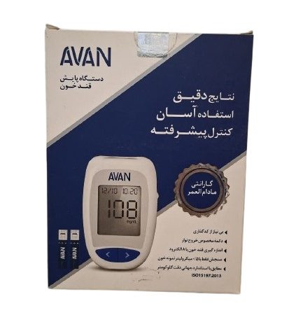 دستگاه کنترل قندخون آوان Avan
